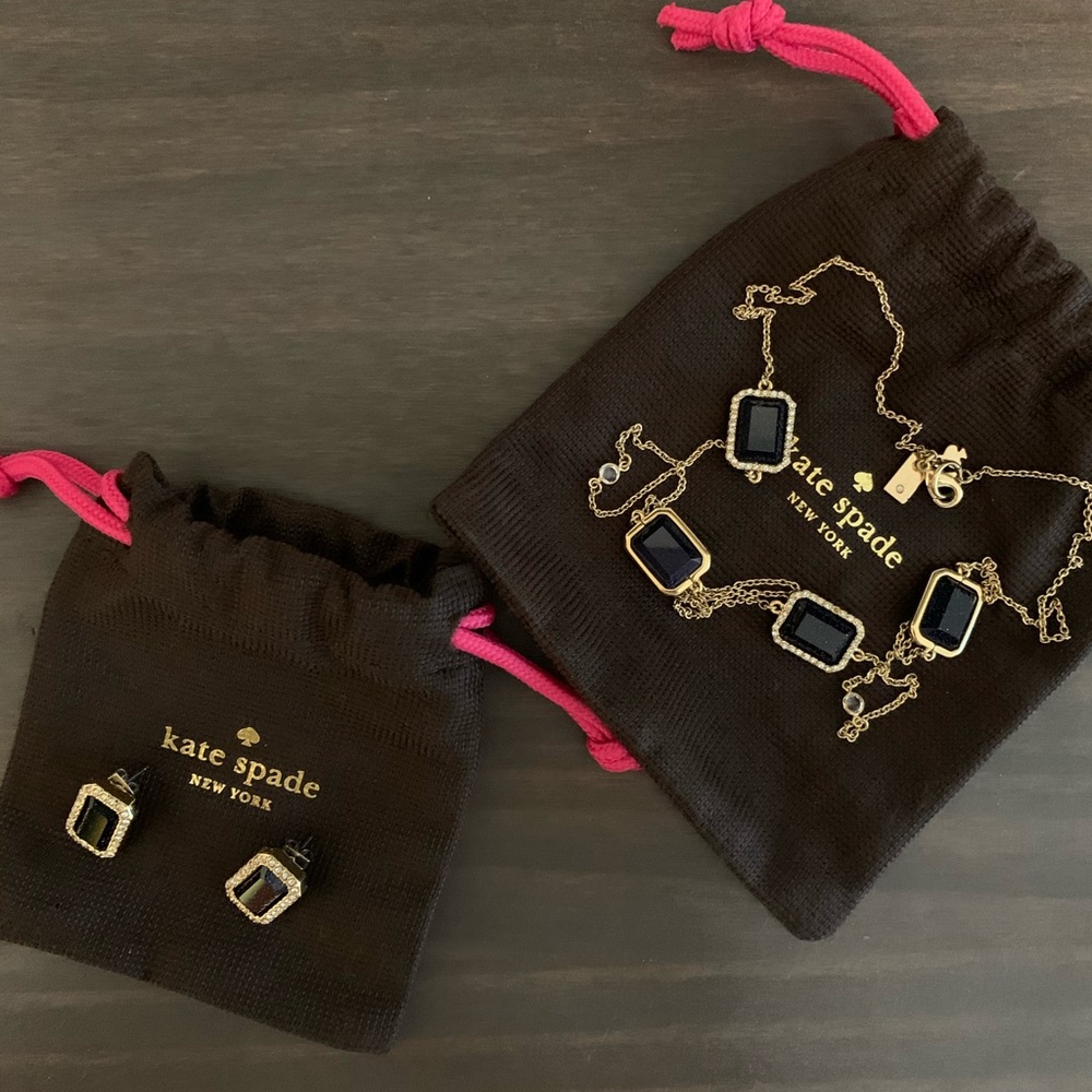 Kate Spade earring and necklace set